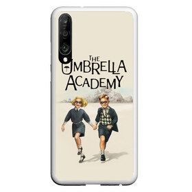 Чехол для Honor P30 с принтом The umbrella academy в Рязани, Силикон | Область печати: задняя сторона чехла, без боковых панелей | dark horse comics | netflix | the umbrella academy | umbrella | академия амбрелла | белая скрипка | бен харгривз | комикс | комильфо | космобой | кракен | реджинальд харгривз | сеанс | слух