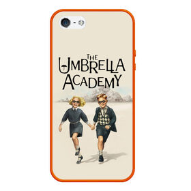 Чехол для iPhone 5/5S матовый с принтом The umbrella academy в Рязани, Силикон | Область печати: задняя сторона чехла, без боковых панелей | Тематика изображения на принте: dark horse comics | netflix | the umbrella academy | umbrella | академия амбрелла | белая скрипка | бен харгривз | комикс | комильфо | космобой | кракен | реджинальд харгривз | сеанс | слух