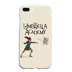 Чехол для iPhone 7Plus/8 Plus матовый с принтом The umbrella academy в Рязани, Силикон | Область печати: задняя сторона чехла, без боковых панелей | dark horse comics | netflix | the umbrella academy | umbrella | академия амбрелла | белая скрипка | бен харгривз | комикс | комильфо | космобой | кракен | реджинальд харгривз | сеанс | слух