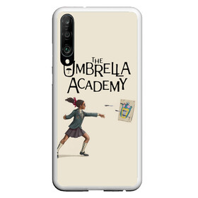 Чехол для Honor P30 с принтом The umbrella academy в Рязани, Силикон | Область печати: задняя сторона чехла, без боковых панелей | dark horse comics | netflix | the umbrella academy | umbrella | академия амбрелла | белая скрипка | бен харгривз | комикс | комильфо | космобой | кракен | реджинальд харгривз | сеанс | слух