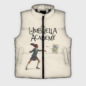 Мужской жилет утепленный 3D с принтом The umbrella academy в Рязани,  |  | dark horse comics | netflix | the umbrella academy | umbrella | академия амбрелла | белая скрипка | бен харгривз | комикс | комильфо | космобой | кракен | реджинальд харгривз | сеанс | слух