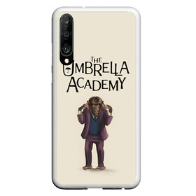 Чехол для Honor P30 с принтом The umbrella academy в Рязани, Силикон | Область печати: задняя сторона чехла, без боковых панелей | dark horse comics | netflix | the umbrella academy | umbrella | академия амбрелла | белая скрипка | бен харгривз | комикс | комильфо | космобой | кракен | реджинальд харгривз | сеанс | слух