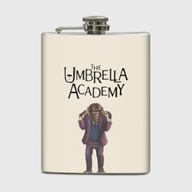 Фляга с принтом The umbrella academy в Рязани, металлический корпус | емкость 0,22 л, размер 125 х 94 мм. Виниловая наклейка запечатывается полностью | dark horse comics | netflix | the umbrella academy | umbrella | академия амбрелла | белая скрипка | бен харгривз | комикс | комильфо | космобой | кракен | реджинальд харгривз | сеанс | слух