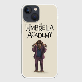 Чехол для iPhone 13 mini с принтом The umbrella academy в Рязани,  |  | dark horse comics | netflix | the umbrella academy | umbrella | академия амбрелла | белая скрипка | бен харгривз | комикс | комильфо | космобой | кракен | реджинальд харгривз | сеанс | слух