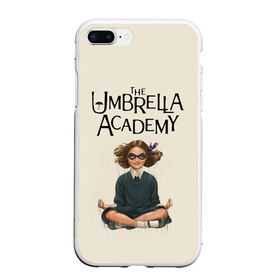 Чехол для iPhone 7Plus/8 Plus матовый с принтом The umbrella academy в Рязани, Силикон | Область печати: задняя сторона чехла, без боковых панелей | dark horse comics | netflix | the umbrella academy | umbrella | академия амбрелла | белая скрипка | бен харгривз | комикс | комильфо | космобой | кракен | реджинальд харгривз | сеанс | слух