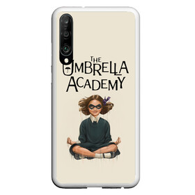 Чехол для Honor P30 с принтом The umbrella academy в Рязани, Силикон | Область печати: задняя сторона чехла, без боковых панелей | dark horse comics | netflix | the umbrella academy | umbrella | академия амбрелла | белая скрипка | бен харгривз | комикс | комильфо | космобой | кракен | реджинальд харгривз | сеанс | слух