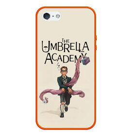 Чехол для iPhone 5/5S матовый с принтом The umbrella academy в Рязани, Силикон | Область печати: задняя сторона чехла, без боковых панелей | Тематика изображения на принте: dark horse comics | netflix | the umbrella academy | umbrella | академия амбрелла | белая скрипка | бен харгривз | комикс | комильфо | космобой | кракен | реджинальд харгривз | сеанс | слух