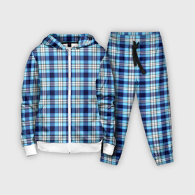 Детский костюм 3D с принтом The Gentlemen Blue в Рязани,  |  | boys | cell | gentlmen | pattern | боевик | гайричи | геометрия | джентельмены | джентльмен | квадраты | клетка | клетчатый | комедия | криминал | линии | мужские | пацанские | полоска | полосы | текстура | узор