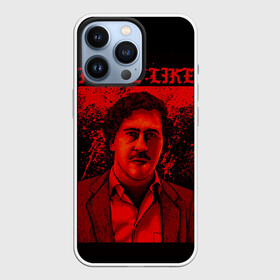Чехол для iPhone 13 Pro с принтом Пабло (I feel Like Escobar) в Рязани,  |  | барон | вещество | власть | глюк | дурман | зависимость | игла | кайф | кофеин | любовь | мак | морф | пабло | флекс | хайп
