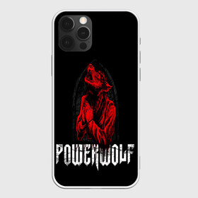 Чехол для iPhone 12 Pro с принтом POWERWOLF в Рязани, силикон | область печати: задняя сторона чехла, без боковых панелей | hardcore | metal | music | powerwolf | punk | rock | волки | метал | музыка | панк | рок