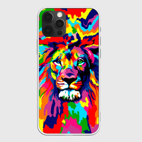 Чехол для iPhone 12 Pro Max с принтом Лев Artistic Art в Рязани, Силикон |  | Тематика изображения на принте: king | lion | neon | африка | голова | граффити | грива | дикий | животные | зверь | зодиак | картина | король | краски | красочный | лев | львенок | львиное | львица | неон | неоновые | радуга | радужный | рисунок