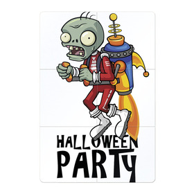 Магнитный плакат 2Х3 с принтом Halloween party в Рязани, Полимерный материал с магнитным слоем | 6 деталей размером 9*9 см | 