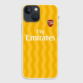 Чехол для iPhone 13 mini с принтом ARSENAL в Рязани,  |  | arsenal | aubameyang | champions league | england | fc | football club | sport | англия | арсенал | лига чемпионов | лондон | обамеянг | премьер лига | спортивные | униформа | фирменые цвета | фк | футбольный клуб