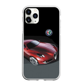 Чехол для iPhone 11 Pro матовый с принтом Alfa Romeo в Рязани, Силикон |  | Тематика изображения на принте: alfa romeo | car | italy | motorsport | prestige | автоспорт | альфа ромео | италия | престиж