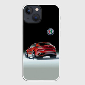 Чехол для iPhone 13 mini с принтом Alfa Romeo в Рязани,  |  | alfa romeo | car | italy | motorsport | prestige | автоспорт | альфа ромео | италия | престиж