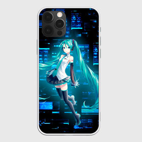 Чехол для iPhone 12 Pro Max с принтом Miku в Рязани, Силикон |  | Тематика изображения на принте: anime | girl | hatsune | miku | system | vocaloid | vr | аниме | взлом | виртуальная | вокалойд | волосы | девушка | длинные | косички | манга | мику | певица | помехи | системы | хатсуне | хатцуне | хацунэ