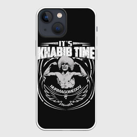 Чехол для iPhone 13 mini с принтом The Eagle в Рязани,  |  | champion | eagle | eagles | khabib | mma | nurmagomedov | ufc | борьба | дагестан | единоборства | нурмагомедов | орел | россия | хабиб | чемпион | юфс