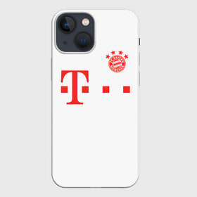 Чехол для iPhone 13 mini с принтом FC Bayern Mnchen 20 21 в Рязани,  |  | bayern | bayern munchen | champions league | fc bayern munchen | germany | munchen | бавария | германия | левандовски | лига чемпионов | мюнхен | рибери | роббен