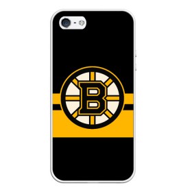 Чехол для iPhone 5/5S матовый с принтом BOSTON BRUINS NHL в Рязани, Силикон | Область печати: задняя сторона чехла, без боковых панелей | black | boston | bruins | hockey | ice | logo | nhl | sport | usa | бостон | брюинз | логотип | нхл | спорт | хоккей