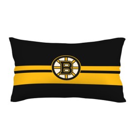 Подушка 3D антистресс с принтом BOSTON BRUINS NHL в Рязани, наволочка — 100% полиэстер, наполнитель — вспененный полистирол | состоит из подушки и наволочки на молнии | black | boston | bruins | hockey | ice | logo | nhl | sport | usa | бостон | брюинз | логотип | нхл | спорт | хоккей