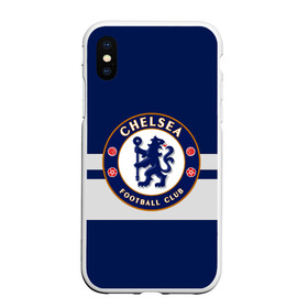 Чехол для iPhone XS Max матовый с принтом FC CHELSEA в Рязани, Силикон | Область печати: задняя сторона чехла, без боковых панелей | chelsea | england | football | london | sport | абрамович | логотип | лондон | спорт | футбол | челси