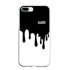 Чехол для iPhone 7Plus/8 Plus матовый с принтом Judo в Рязани, Силикон | Область печати: задняя сторона чехла, без боковых панелей | Тематика изображения на принте: glory | guruma | judo | kata otoshi | m 1 | ufc | бой | борьба | дзюдзюцу | дзюдо | кимоно | мотивация | мягкий | приемы | путь | сила | скорость | спорт | стиль | татами | япония