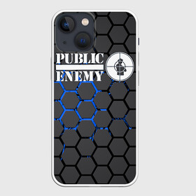 Чехол для iPhone 13 mini с принтом PUBLIC ENEMY в Рязани,  |  | public enemy | rap | музыка | паблик энеми | рэп