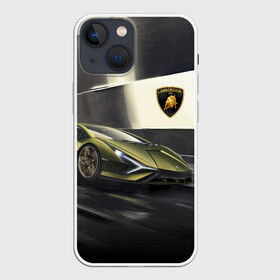 Чехол для iPhone 13 mini с принтом Lamborghini в Рязани,  |  | bolide | car | italy | lamborghini | motorsport | power.prestige | speed | автомобиль | автоспорт | болид | италия | ламборгини | мощь | престиж | скорость