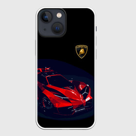 Чехол для iPhone 13 mini с принтом Lamborghini Diverso в Рязани,  |  | bolide | car | italy | lamborghini | motorsport | power.prestige | автомобиль | автоспорт | болид | италия | ламборгини | мощь | престиж