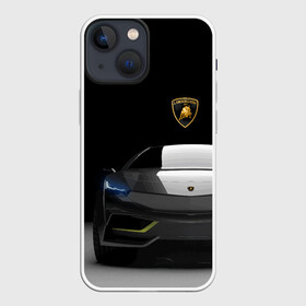 Чехол для iPhone 13 mini с принтом Lamborghini URUS в Рязани,  |  | bolide | car | italy | lamborghini | motorsport | power.prestige | автомобиль | автоспорт | болид | италия | ламборгини | мощь | престиж