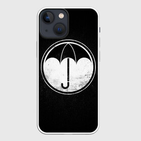 Чехол для iPhone 13 mini с принтом Академия Амбрелла в Рязани,  |  | the umbrella academy | umbrella | академия амбрелла | амбрелла | герб | зонтик