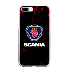 Чехол для iPhone 7Plus/8 Plus матовый с принтом Scania в Рязани, Силикон | Область печати: задняя сторона чехла, без боковых панелей | scania | автобус | грузовик | дальнобой | дальнобойщик | лев | скания | фура | шведское авто