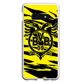 Чехол для Samsung S10E с принтом FC Borussia в Рязани, Силикон | Область печати: задняя сторона чехла, без боковых панелей | football | germany | sancho dortmund | soccer | бавария | боруссия | дортмунд | лига чемпионов | псж | футбол | холанд | эрлинг холанд