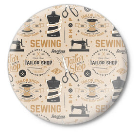 Значок с принтом sewing в Рязани,  металл | круглая форма, металлическая застежка в виде булавки | handmade | иголка | инструменты для шитья | хэндмэйд | швея | шить