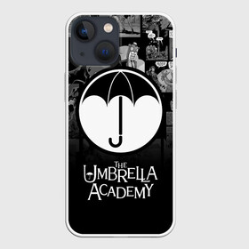 Чехол для iPhone 13 mini с принтом Академия Амбрелла в Рязани,  |  | the umbrella academy | umbrella | академия амбрелла | амбрелла | герб | зонтик | комиксы