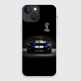 Чехол для iPhone 13 mini с принтом Shelby в Рязани,  |  | car | cobra | horse | motorsport | power | prestige | shelby | snake | usa | автомобиль | автоспорт | змея | кобра | мощь | престиж | сша