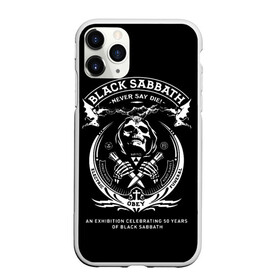 Чехол для iPhone 11 Pro Max матовый с принтом The End World Tour в Рязани, Силикон |  | black sabbath | black sabbath 