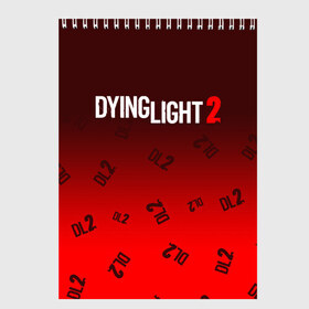 Скетчбук с принтом DYING LIGHT 2 ДАИНГ ЛАЙТ в Рязани, 100% бумага
 | 48 листов, плотность листов — 100 г/м2, плотность картонной обложки — 250 г/м2. Листы скреплены сверху удобной пружинной спиралью | dying | dying light 2 | dyinglight 2 | dyinglight2 | game | games | horror | light | survival | zombie | выживание | даинг | даинг лайт 2 | даинглайт 2 | даинглайт2 | зомби | игра | игры | лайт | лого | логотип | логотипы | свет | символ | символы