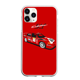 Чехол для iPhone 11 Pro Max матовый с принтом Mitsubishi Lancer Evolution VI в Рязани, Силикон |  | car | evo | evolution | lancer | legend | makinen | mitsubishi | rally | митсубиси | митсубиши