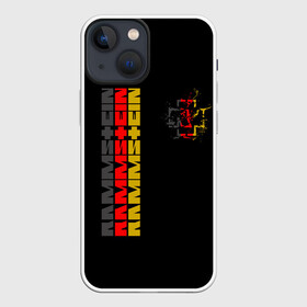 Чехол для iPhone 13 mini с принтом RAMMSTEIN в Рязани,  |  | amerika | art | germany | logo | rammstein | rock | till lindemann | арт | германия | группа | логотип | музыка | немецкая группа | немцы | песня | раммштайн | рамштайн | рок