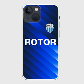 Чехол для iPhone 13 mini с принтом РОТОР Волгоград в Рязани,  |  | fc | football club | rotor | rotor volgograd | sport | vlg | volgograd | волгоград | ротор | ротор волгоград | униформа | фирменые цвета | фк | форма | футбольная | футбольная форма ротор