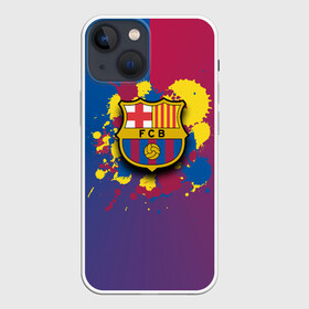 Чехол для iPhone 13 mini с принтом Barcelona в Рязани,  |  | barcelona | barselona | futbol club | барса | барселона | лионель месси | люблю футбол | месси | сине гранатовые | фанат | фк барселона | форма | форма игроков | футбол | футбольный клуб | эмблема | эмблема клуба