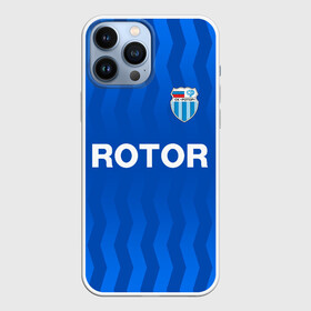 Чехол для iPhone 13 Pro Max с принтом РОТОР Волгоград в Рязани,  |  | fc | football club | rotor | rotor volgograd | sport | vlg | volgograd | волгоград | ротор | ротор волгоград | униформа | фирменые цвета | фк | форма | футбольная | футбольная форма ротор