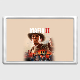 Магнит 45*70 с принтом Mafia II в Рязани, Пластик | Размер: 78*52 мм; Размер печати: 70*45 | Тематика изображения на принте: definitive edition | mafia | mafia ii | вито скалетта | генри томасино | джо барбаро | лео галанте | мафия | мафия 2 | томас анджело | франческа | фрэнк винчи | эдди скарпа