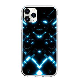 Чехол для iPhone 11 Pro Max матовый с принтом Neon Lights в Рязани, Силикон |  | blue | cyberpunk2077 | girl | neon | неон | неоновая