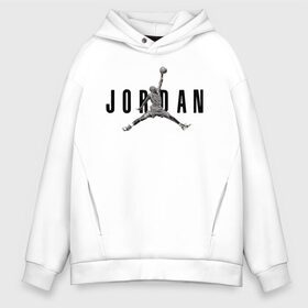 Мужское худи Oversize хлопок с принтом MICHAEL JORDAN в Рязани, френч-терри — 70% хлопок, 30% полиэстер. Мягкий теплый начес внутри —100% хлопок | боковые карманы, эластичные манжеты и нижняя кромка, капюшон на магнитной кнопке | jordan | michael | michael jordan | nba | баскетбол | баскетболист | джордан | защитник | майкл | майкл джордан | нба