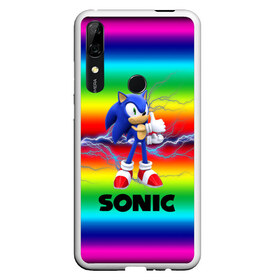 Чехол для Honor P Smart Z с принтом SONIC RAINBOW в Рязани, Силикон | Область печати: задняя сторона чехла, без боковых панелей | hedgehog | metal sonic | silver | silver the hedgehog | sonic | sonic boom | sonic the hedgehog | ёж сонник | игры | соник | фильмы