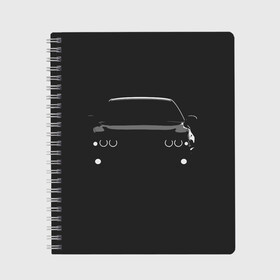 Тетрадь с принтом BMW в Рязани, 100% бумага | 48 листов, плотность листов — 60 г/м2, плотность картонной обложки — 250 г/м2. Листы скреплены сбоку удобной пружинной спиралью. Уголки страниц и обложки скругленные. Цвет линий — светло-серый
 | Тематика изображения на принте: auto | bmw | car | e | germany | m | m3 | m5 | series | x | авто | автомобиль | бмв | бнв | германия | машина