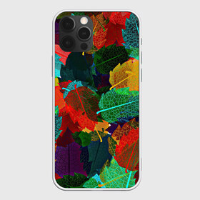 Чехол для iPhone 12 Pro Max с принтом Abstract Autumn Leaves в Рязани, Силикон |  | Тематика изображения на принте: абстракция | дерево | деревья | дождь | клен | лес | листики | листочки | листья | листья дуба | листья клен | листья неон | листья тропические | оранжевая | оранжевый | осень | текстура | узор | уют