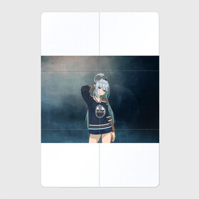 Магнитный плакат 2Х3 с принтом Аква  в Рязани, Полимерный материал с магнитным слоем | 6 деталей размером 9*9 см | konosuba | аква | аниме | богиня воды | голубые волосы | девушка | коносуба | тян | этот замечательный мир